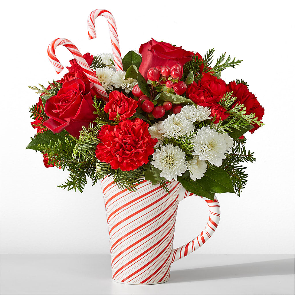 Peppermint Swirl Mug – True Blooms, Winters CA