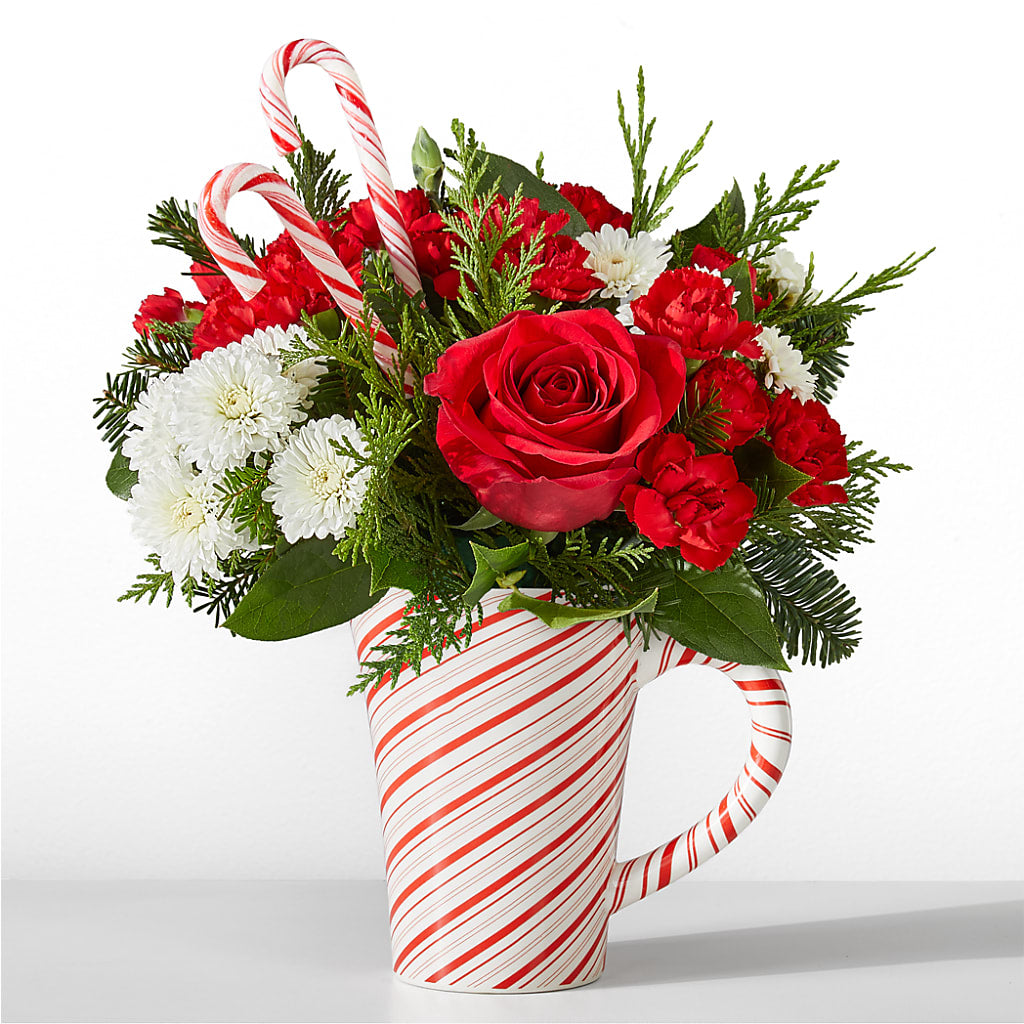 Peppermint Swirl Mug – True Blooms, Winters CA