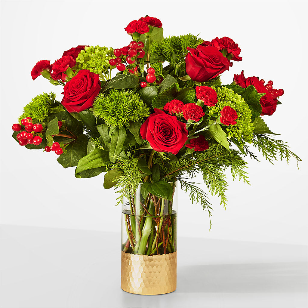 Plaid Throw Bouquet – True Blooms, Winters CA