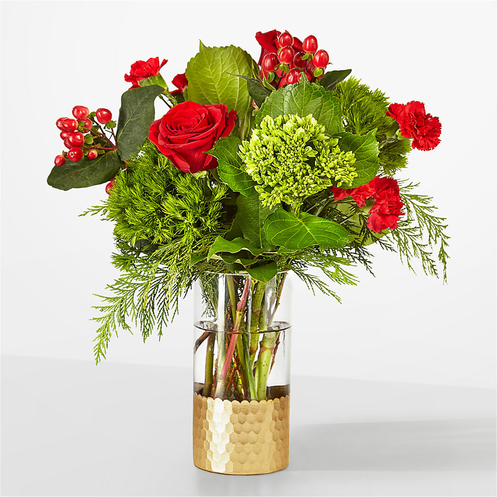 Plaid Throw Bouquet – True Blooms, Winters CA