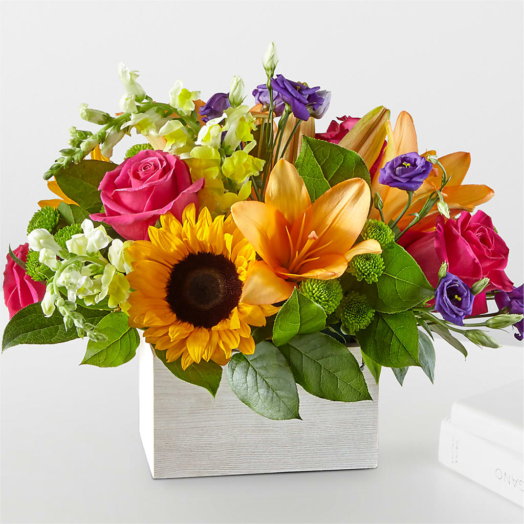 Best Day Box Bouquet – True Blooms, Winters CA