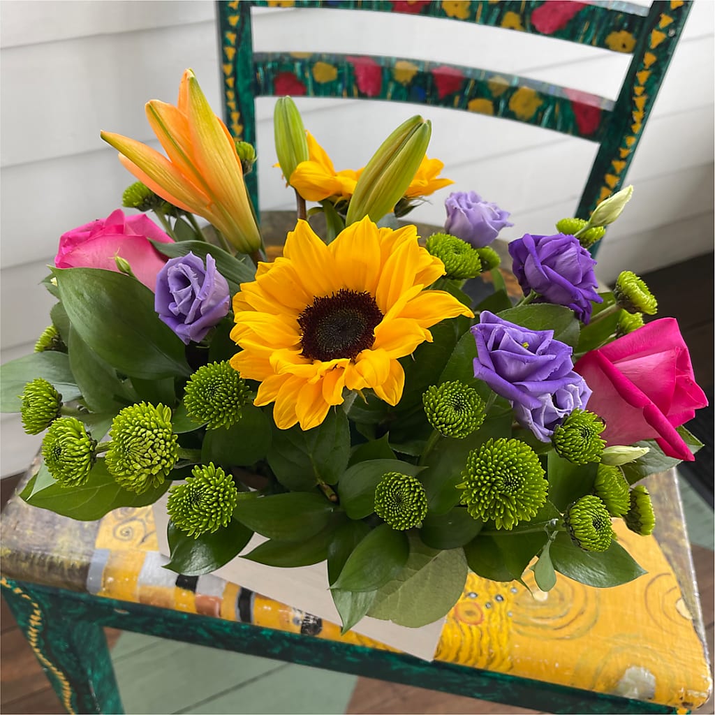 Best Day Box Bouquet – True Blooms, Winters CA