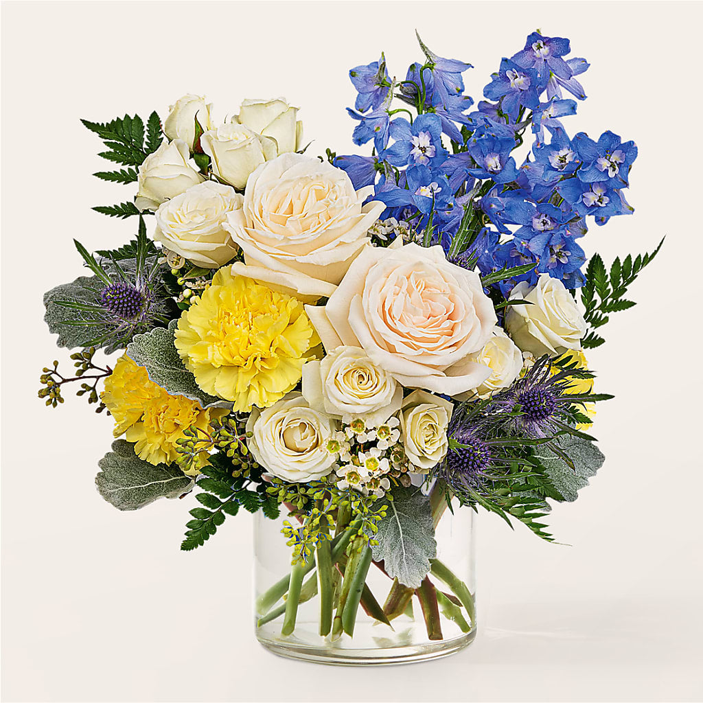 Lemon Sorbet Bouquet – True Blooms, Winters CA