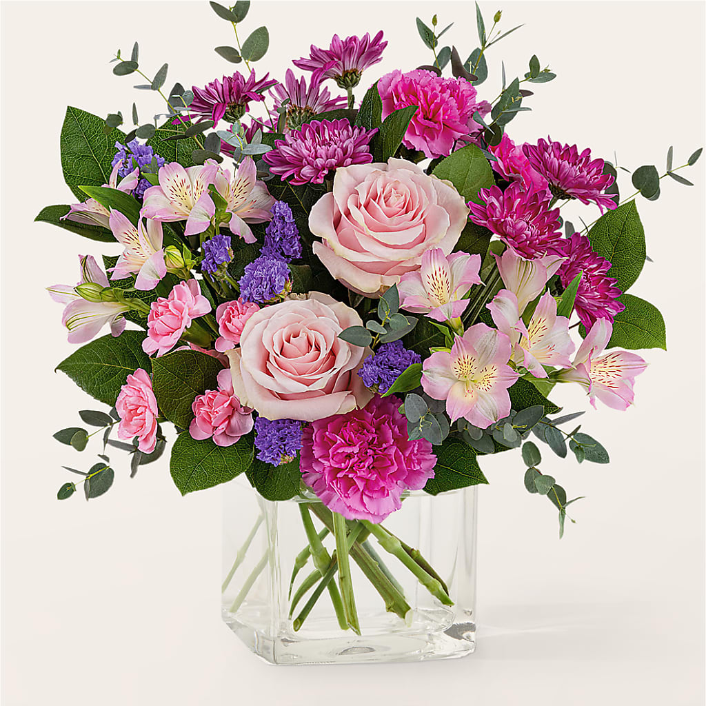 Rosy Radiance Bouquet – True Blooms, Winters CA