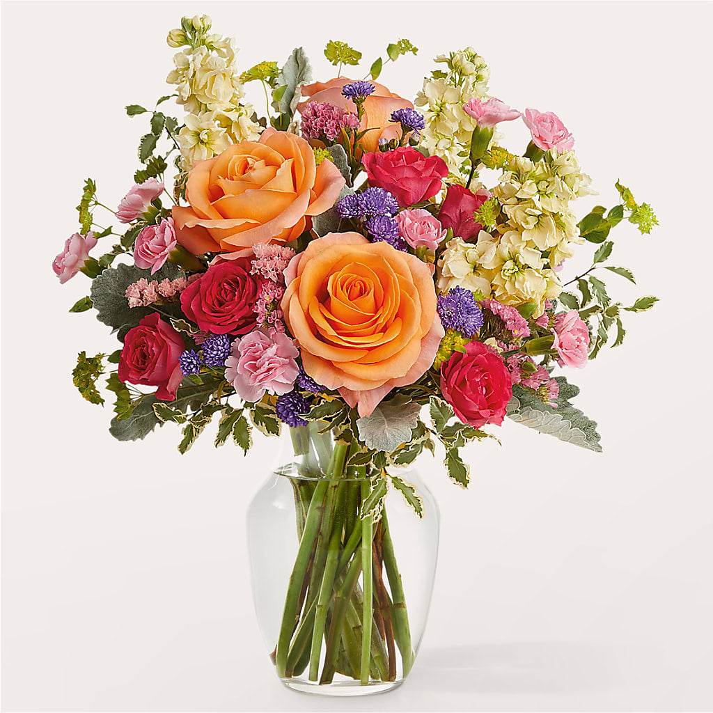 Tangerine Tango Bouquet – True Blooms, Winters CA