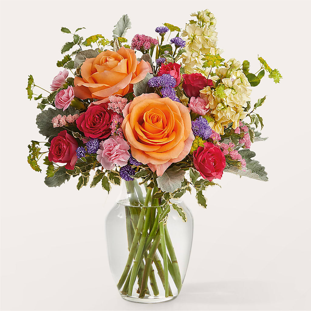 Tangerine Tango Bouquet – True Blooms, Winters CA