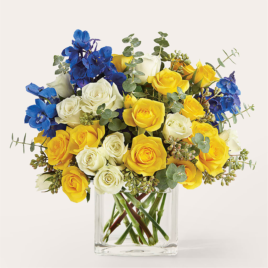 Sparkling Citrine Bouquet – True Blooms, Winters CA
