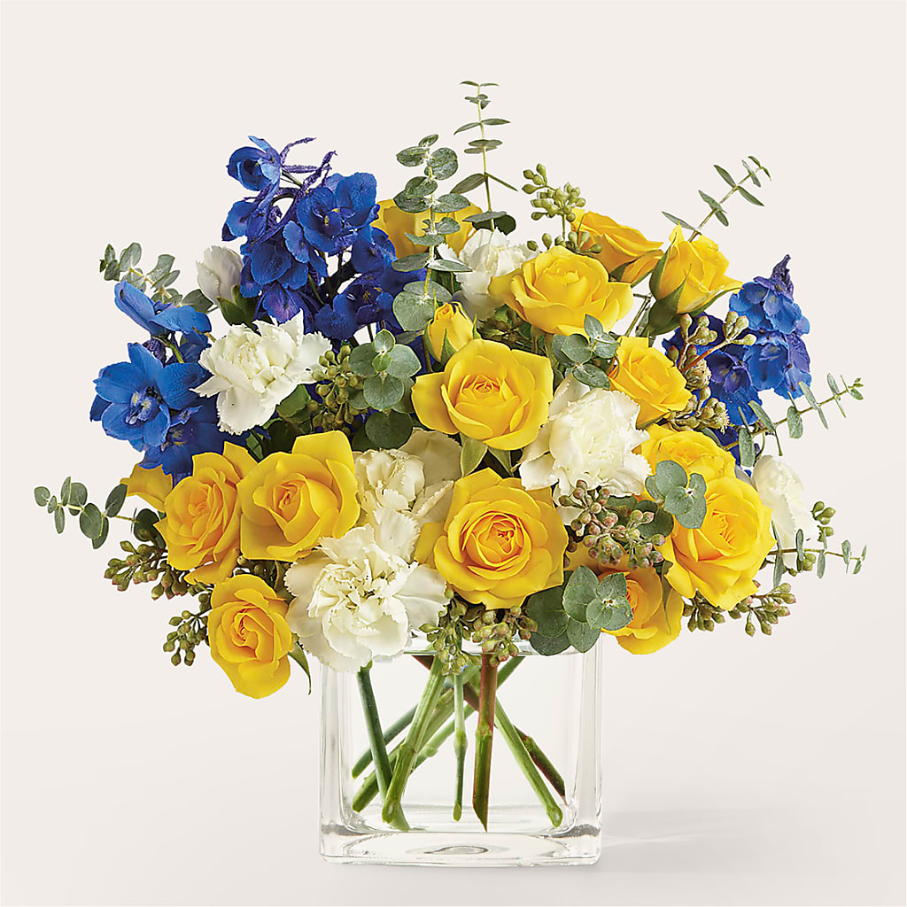 Sparkling Citrine Bouquet – True Blooms, Winters CA