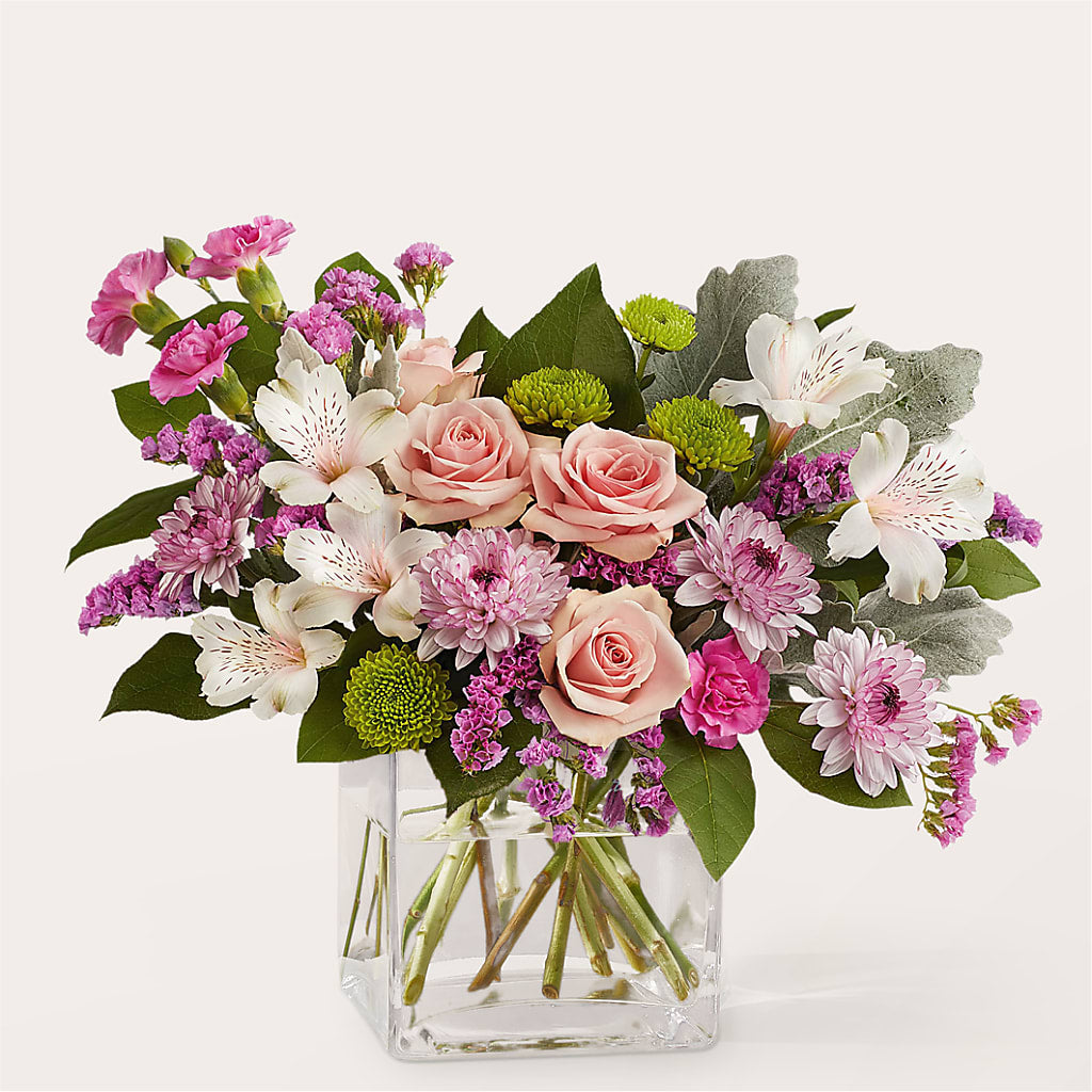Pink Suede Bouquet – True Blooms, Winters CA