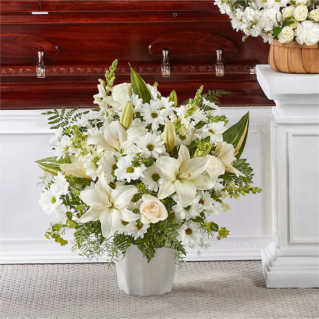 Thoughts of Tranquility Floor Basket – True Blooms, Winters CA