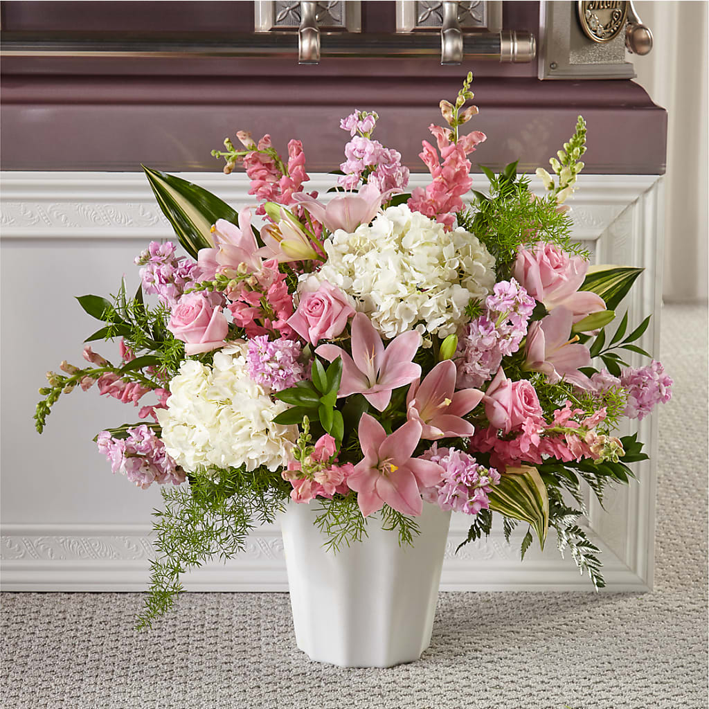 Simply Serene Floor Basket – True Blooms, Winters CA