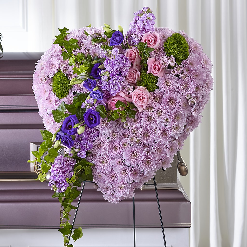Treasured Love Standing Heart – True Blooms, Winters CA
