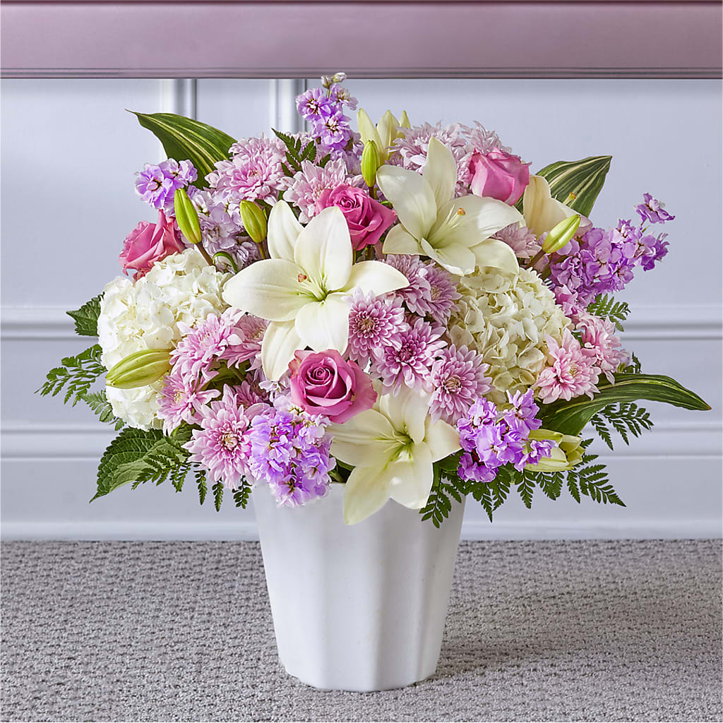 Heaven Sent Floor Basket – True Blooms, Winters CA