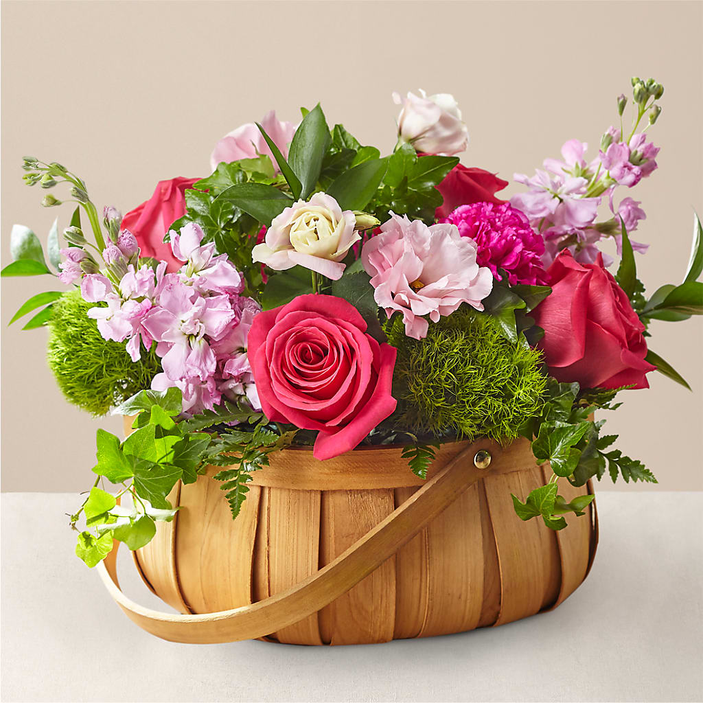 Radiance in Bloom Basket – True Blooms, Winters CA