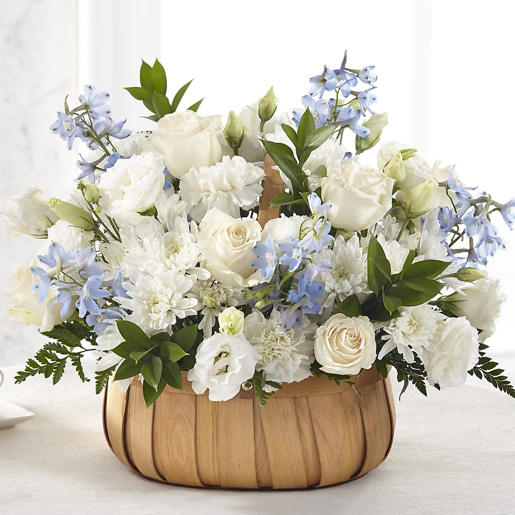 Sincerely Heartfelt Basket – True Blooms, Winters CA