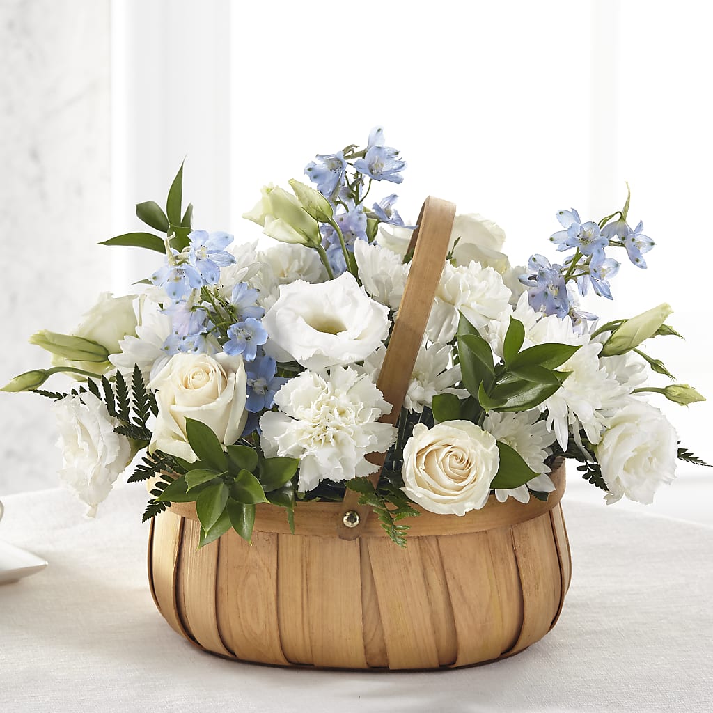 Sincerely Heartfelt Basket – True Blooms, Winters CA