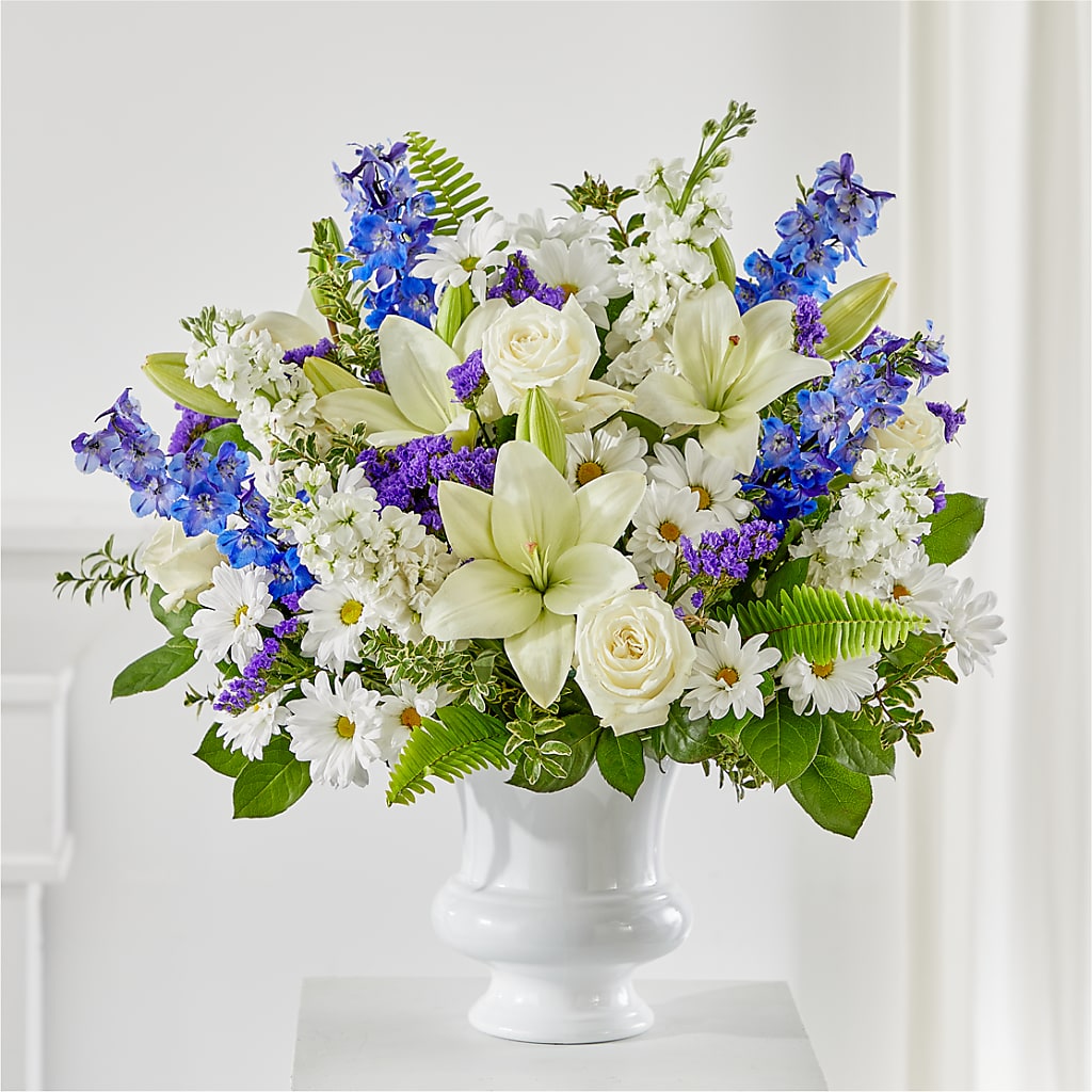 Expressions of Hope Urn Arrangement – True Blooms, Winters CA