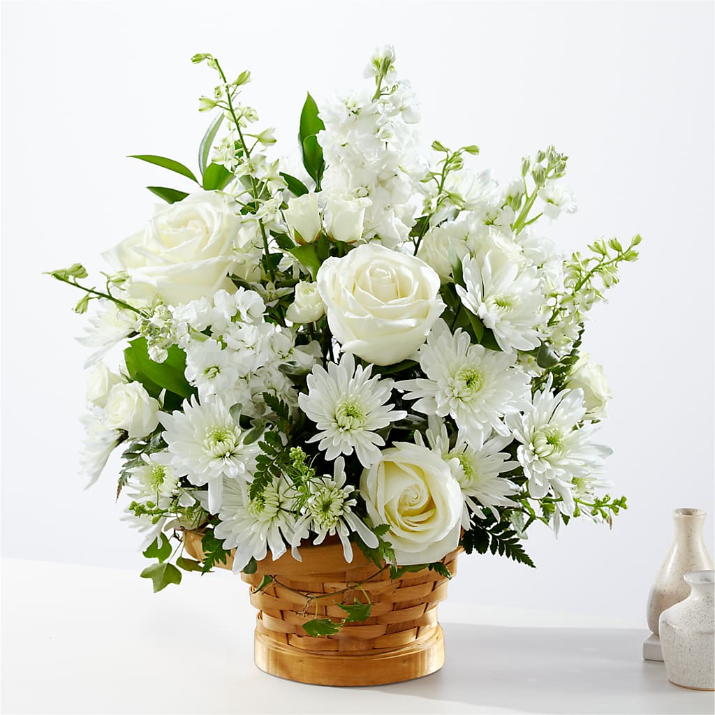 Heartfelt Condolences Arrangement – True Blooms, Winters CA