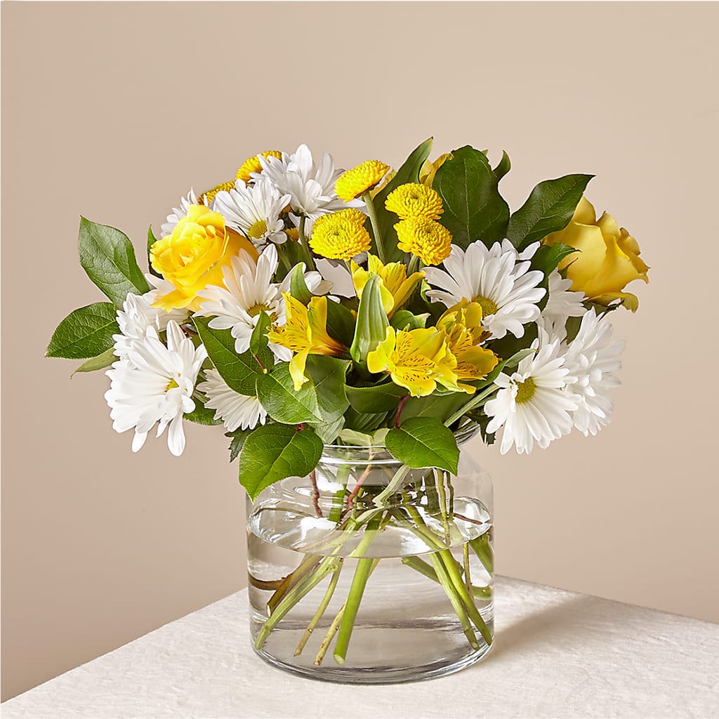 Sunny Sentiments Bouquet – True Blooms, Winters CA