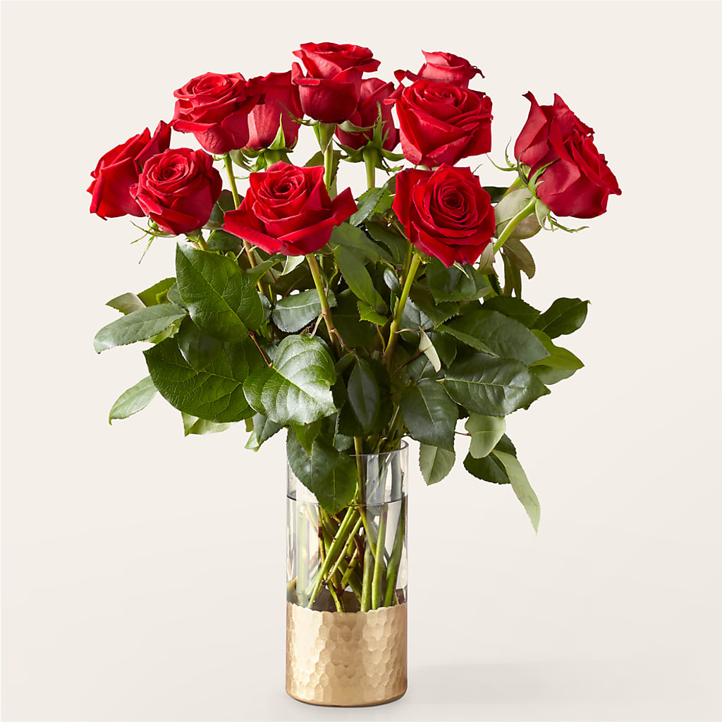 Classic Love Red Rose Bouquet – True Blooms, Winters CA