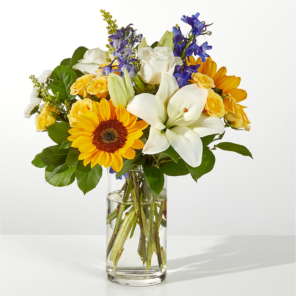 Wonderfully Sunny Bouquet – True Blooms, Winters CA