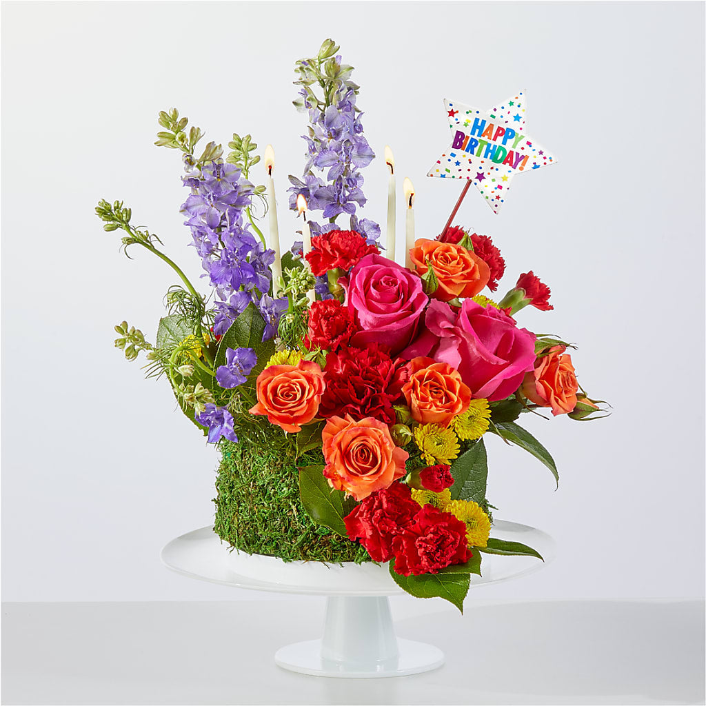 Best Year Yet Floral Cake – True Blooms, Winters CA