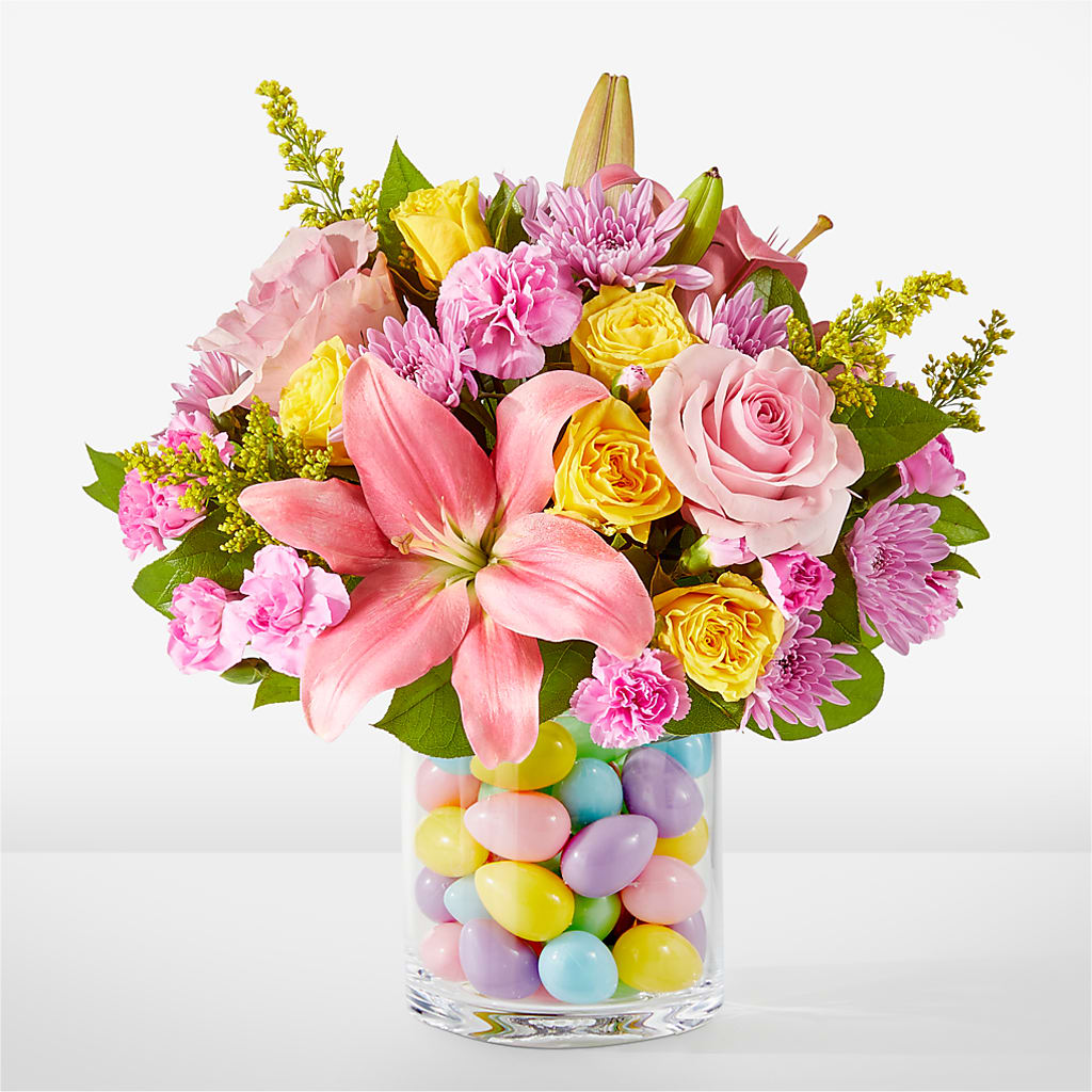 Easter Egg Hunt Bouquet – True Blooms, Winters CA