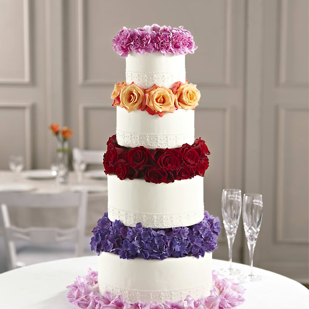 Infinite Love Cake Décor – True Blooms, Winters CA