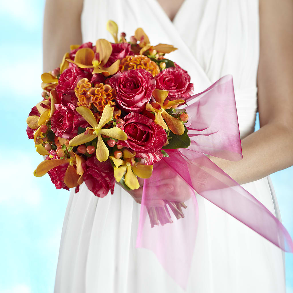 Brilliant Shades of Love Bouquet – True Blooms, Winters CA