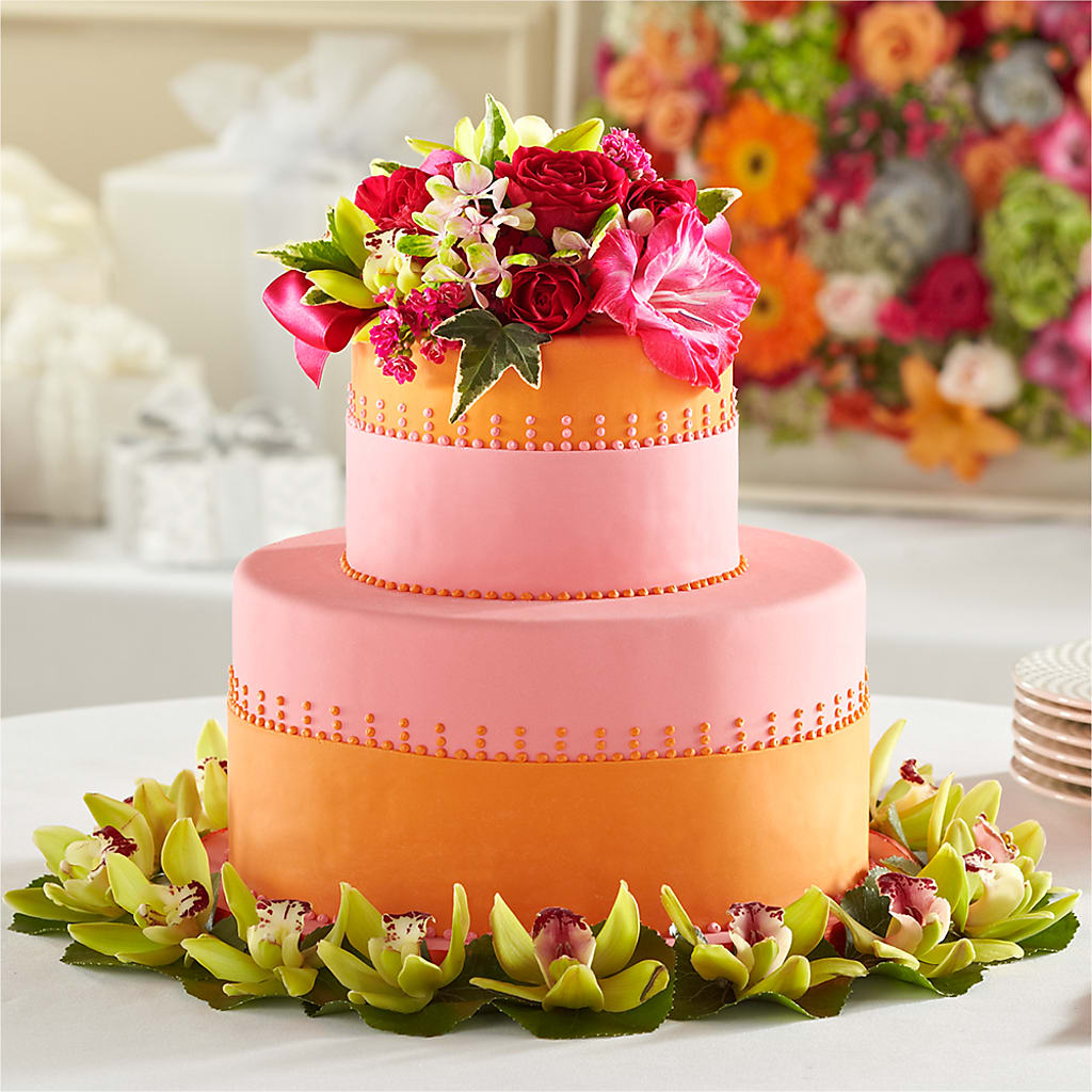 Sweet Citrus Cake Decor – True Blooms, Winters CA