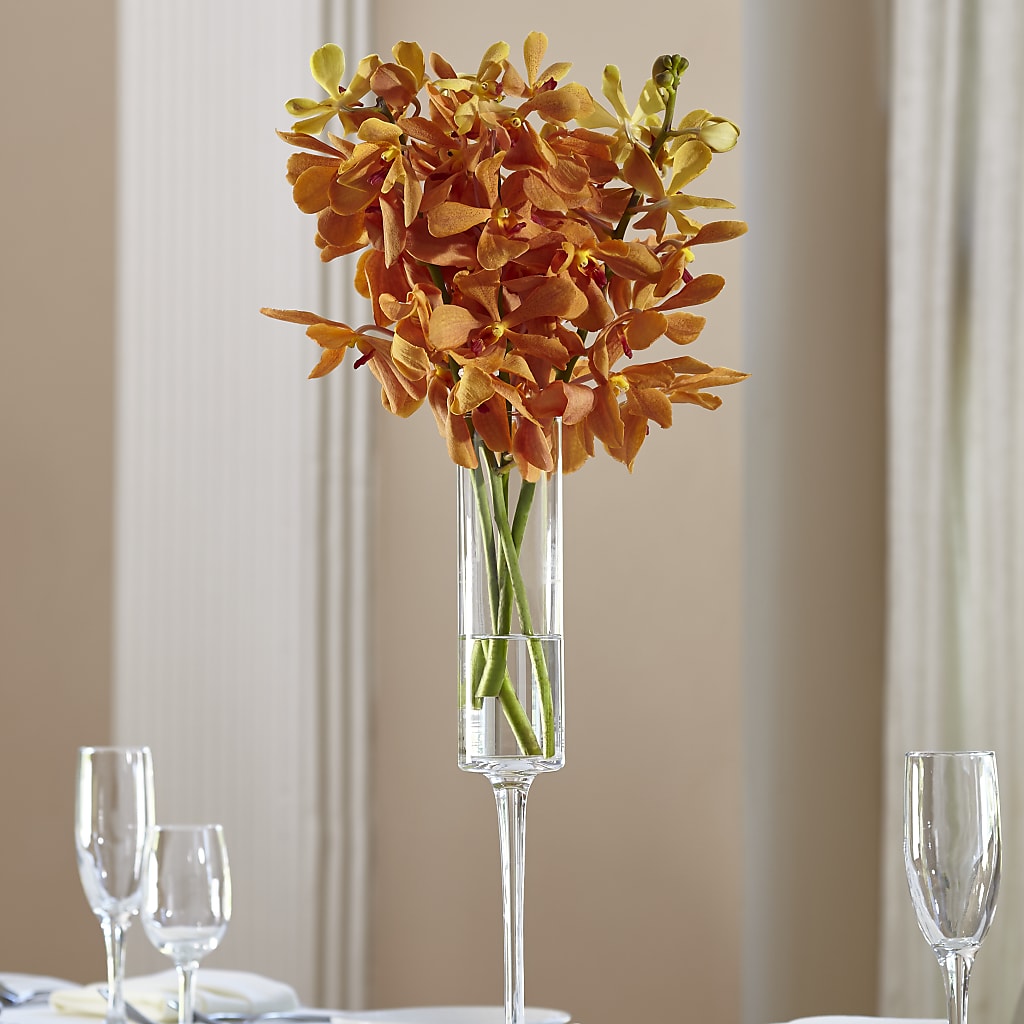 Orange Mokara Bouquet – True Blooms, Winters CA
