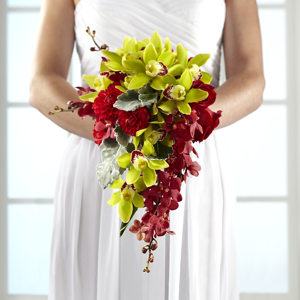 Elegant Orchid Bouquet – True Blooms, Winters CA