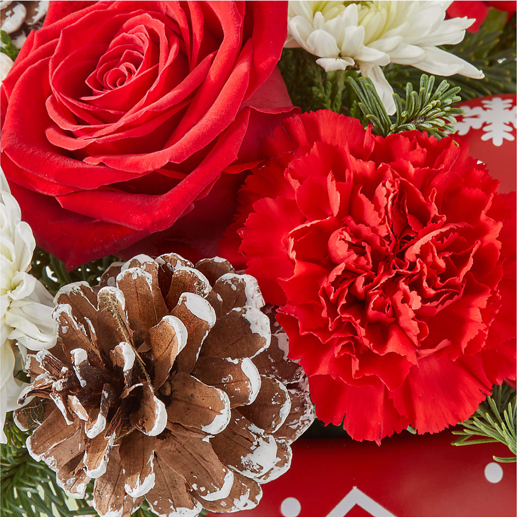 Christmas Village Ornament –  True Blooms, Winters CA
