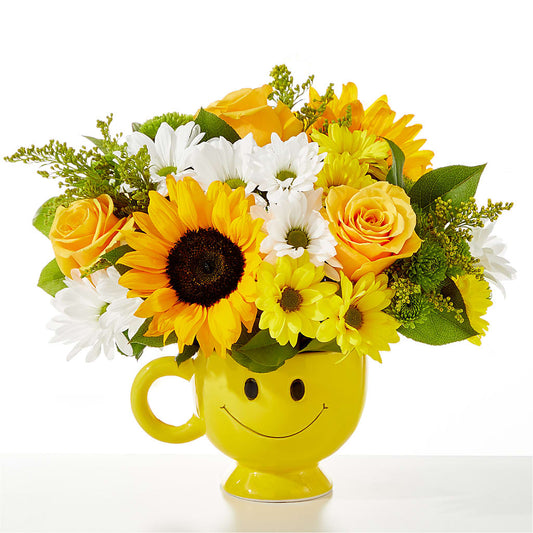 Be Happy Bouquet –  True Blooms, Winters CA