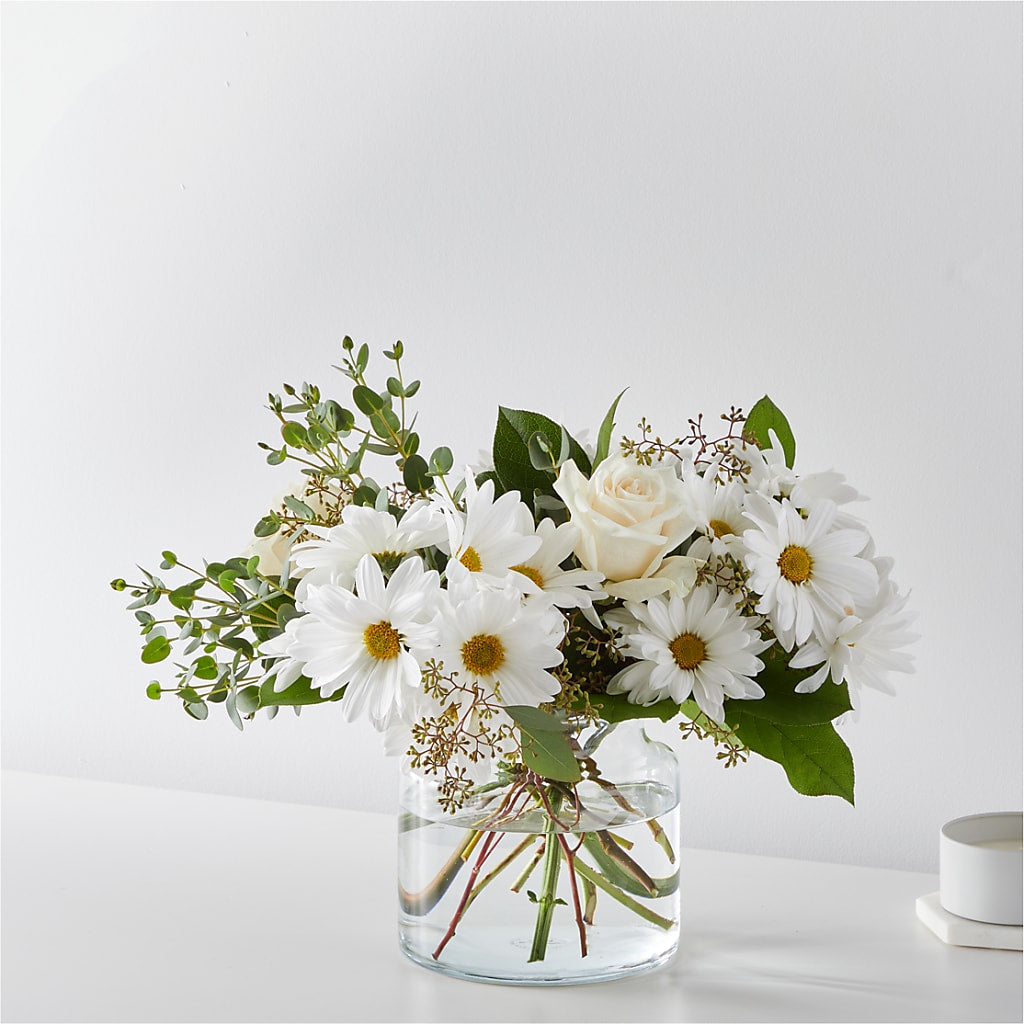 Fresh Linen Bouquet –  True Blooms, Winters CA