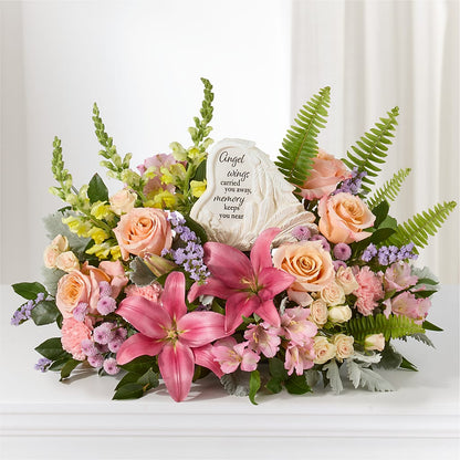 Gentle Light Arrangement –  True Blooms, Winters CA