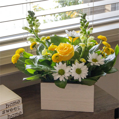 Sun Salutation Box Bouquet –  True Blooms, Winters CA