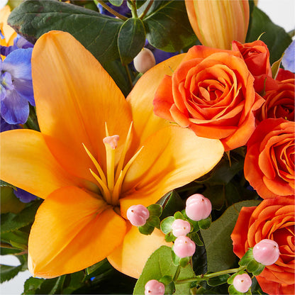 Radiant Citrus Bouquet –  True Blooms, Winters CA