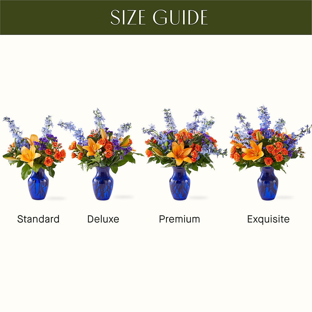 Radiant Citrus Bouquet –  True Blooms, Winters CA