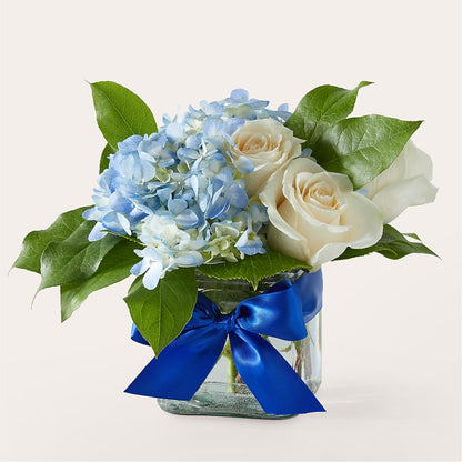 Sky Blue Delight Bouquet –  True Blooms, Winters CA