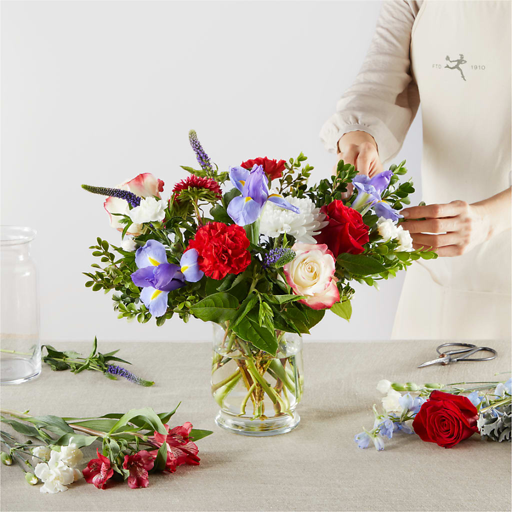 Star Spangled - A Florist Original –  True Blooms, Winters CA