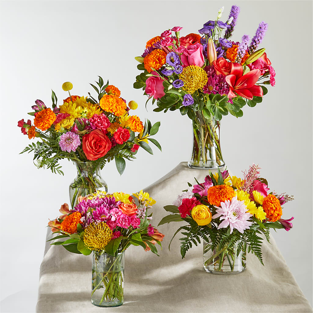 Feast of Color – A Florist Original –  True Blooms, Winters CA