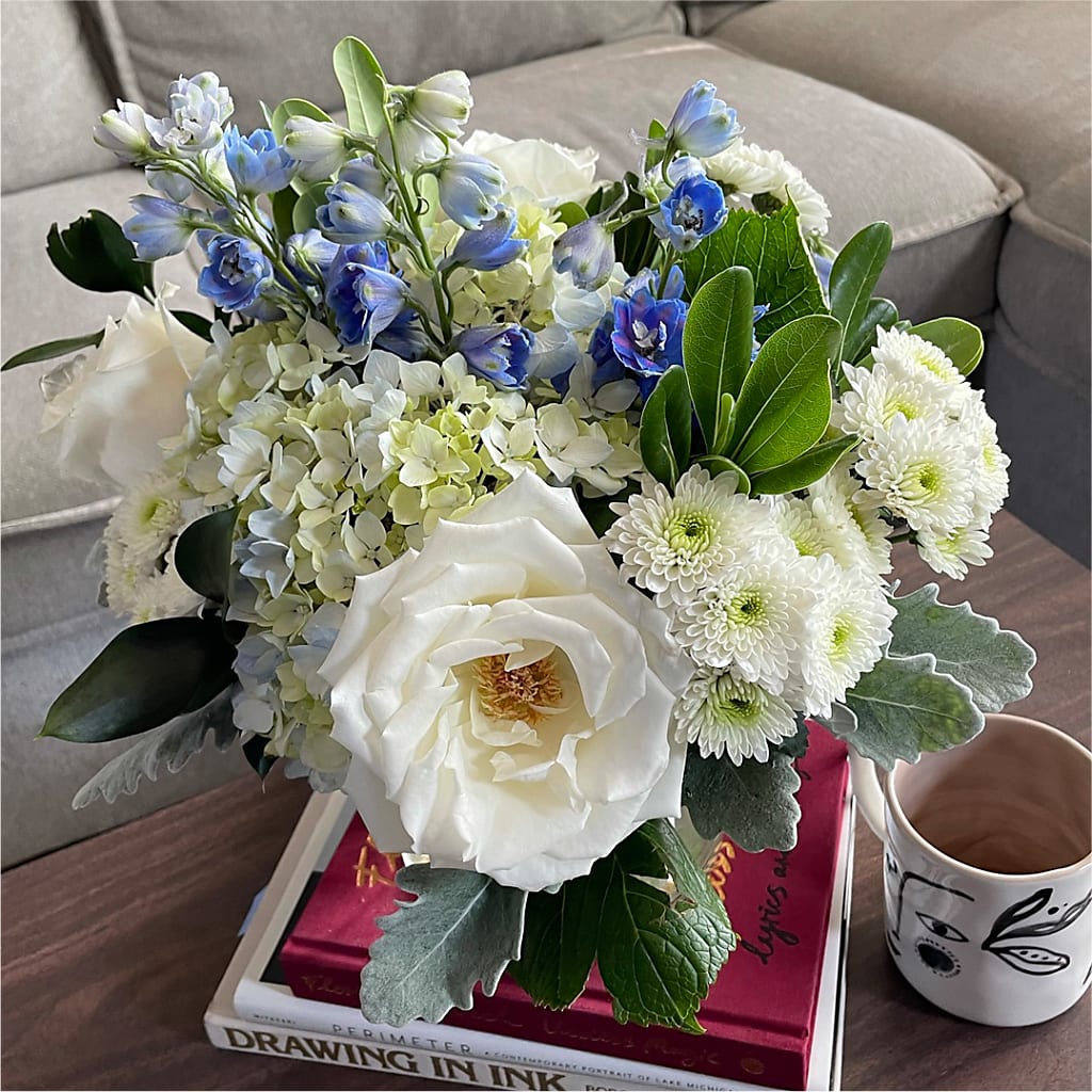 Clear Skies Bouquet –  True Blooms, Winters CA