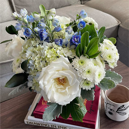 Clear Skies Bouquet –  True Blooms, Winters CA