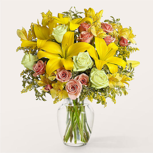 Sunburst Bouquet –  True Blooms, Winters CA