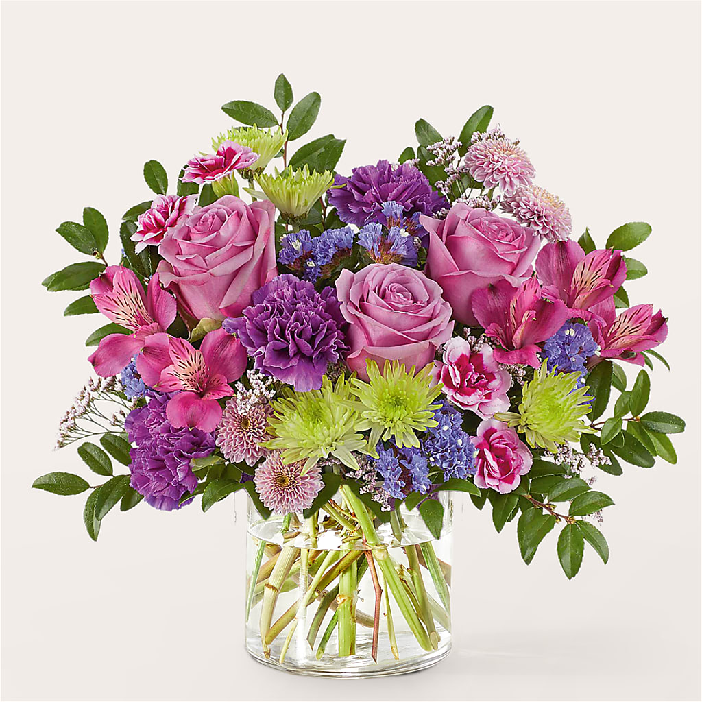 Glass Half Full Bouquet –  True Blooms, Winters CA