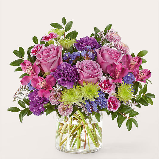 Glass Half Full Bouquet –  True Blooms, Winters CA