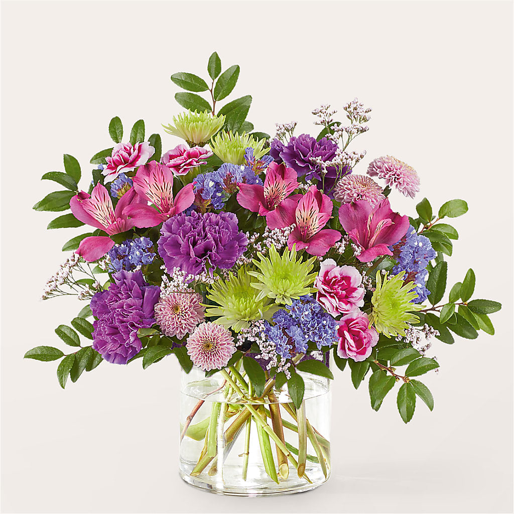Glass Half Full Bouquet –  True Blooms, Winters CA