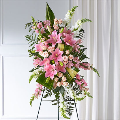 Elegant Embrace Standing Spray –  True Blooms, Winters CA