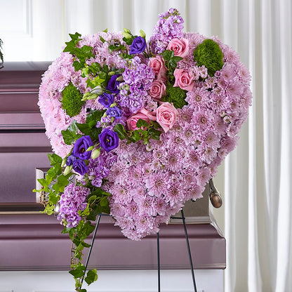 Treasured Love Standing Heart –  True Blooms, Winters CA